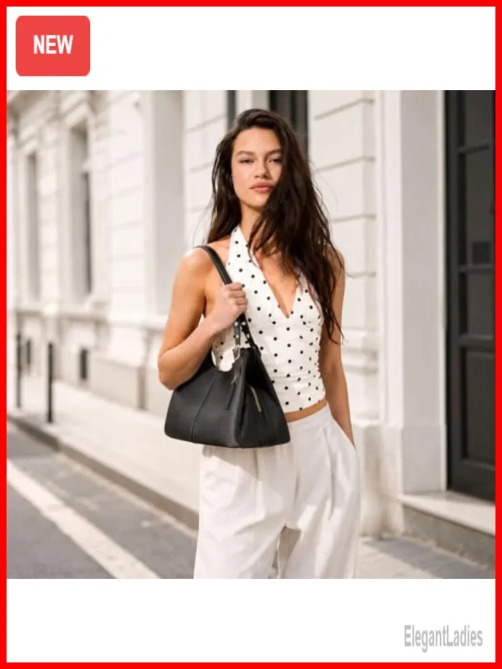 Vintage Slouchy Hobo Handbag Soft Faux Leather Shoulder Bag Large Capacity Tote
